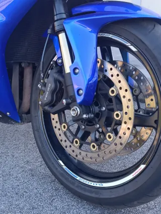 Honda CBR 600r Sportbike Azul/Blanco