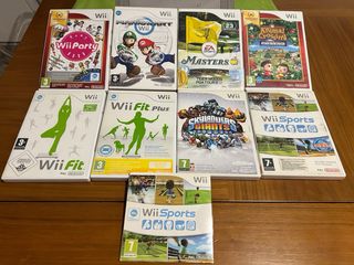 Nintendo Wii con giochi e accessori