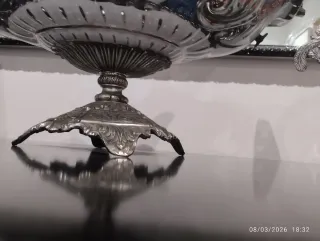 Centro de mesa porcelana con aves