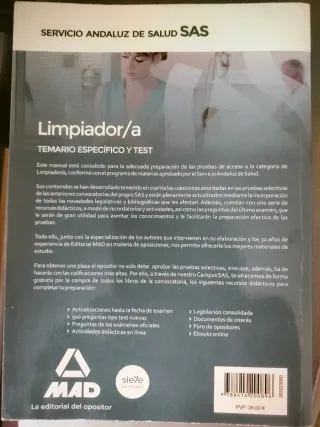 Libro MAD Oposiciones