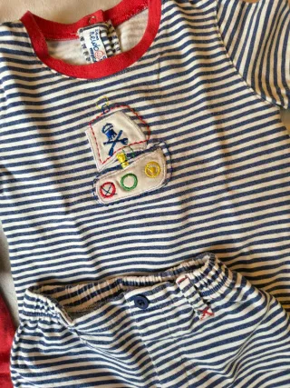 2 Conjuntos Verano Bebé 4 Meses Mayoral