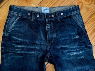 Pull&Bear Jeans Vintage Azul