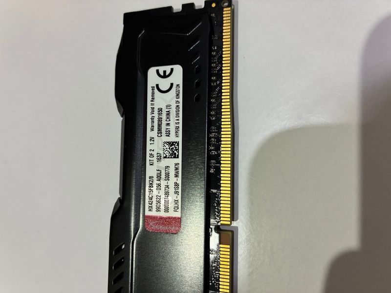 Memoria RAM Kingston HyperX FURY DDR4 8GB (2x4GB) afbeelding 6