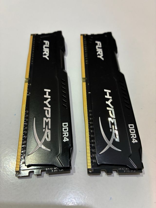 Memoria RAM Kingston HyperX FURY DDR4 8GB (2x4GB)