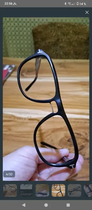 Gafas Tom Ford Negras Vintage