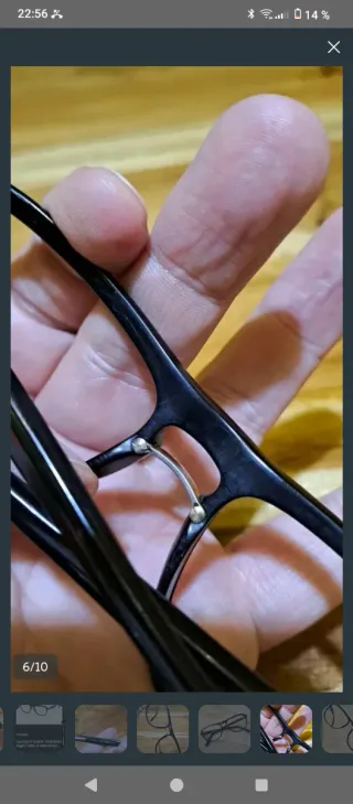 Gafas Tom Ford Negras Vintage