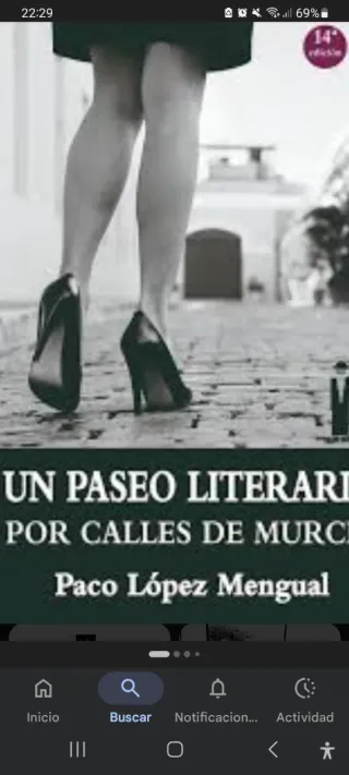 “Un paseo literario por calles de Murcia”