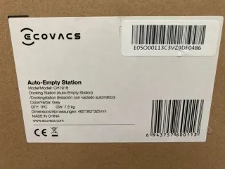 Estación Vaciado ECOVACS DEEBOT N8/T8/T9