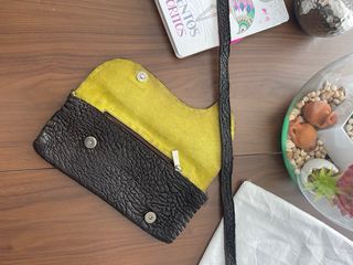 Bolso de mano de piel OriginalNutta artesanal