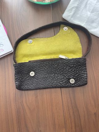 Bolso de mano de piel OriginalNutta artesanal