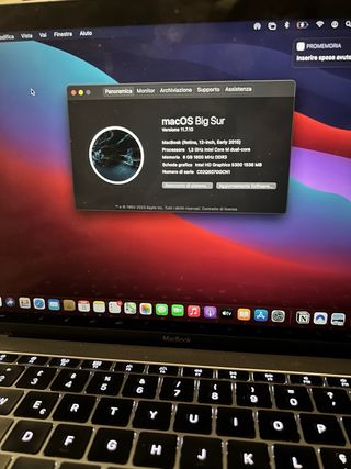 MacBook Argento/Grigio Siderale