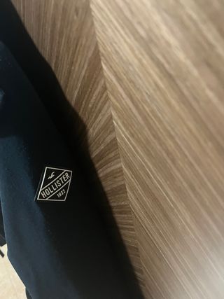 Chaqueta Hollister S Forro Polar Azul