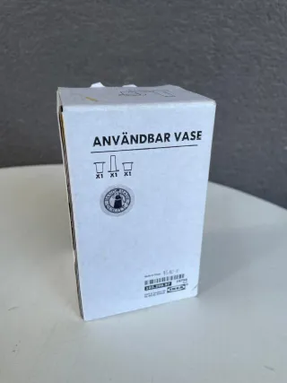 Set 3 jarrones vidrios soplado a boca. Ikea