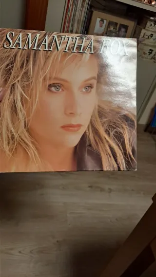 2 Vinilos Samantha Fox: 1 LP + 1 Single