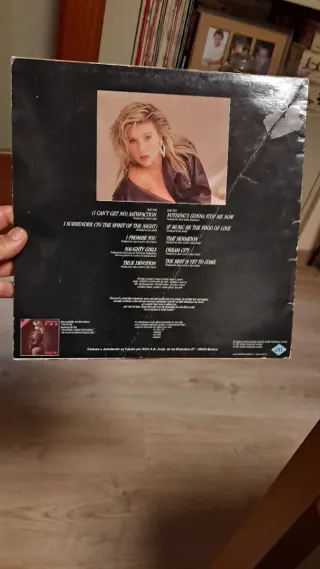 2 Vinilos Samantha Fox: 1 LP + 1 Single