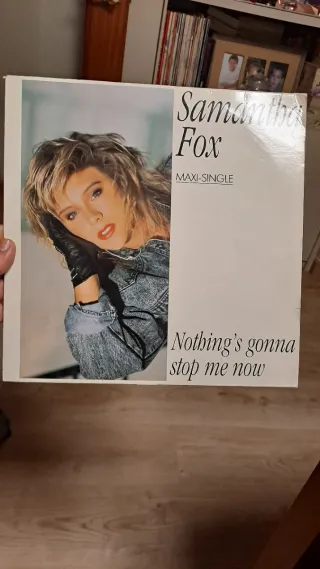 2 Vinilos Samantha Fox: 1 LP + 1 Single