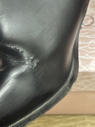 Stivaletti neri con fibbia