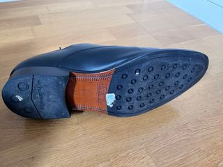 Zapatos de vestir negros con cordones