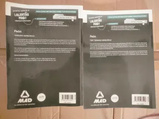 Libro Oposiciones MAD