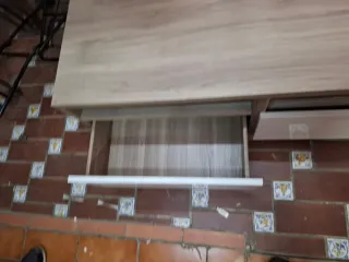 Mueble TV IKEA BESTÅ Roble Tinte Blanco