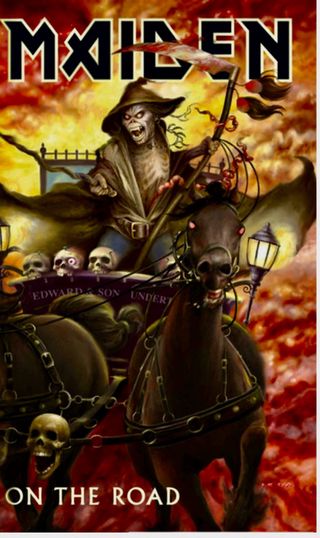 Vinilo Iron Maiden Death on the Road