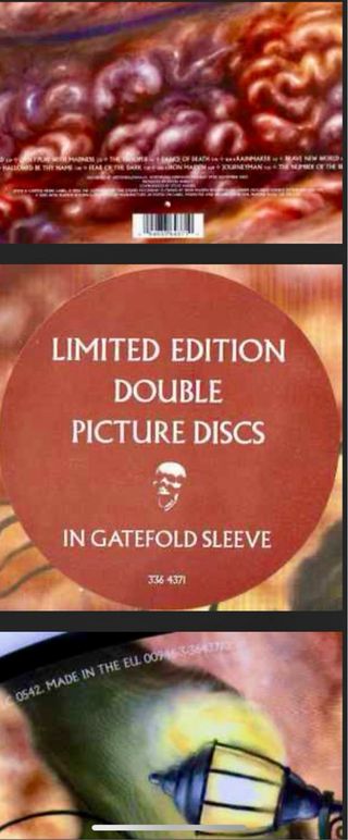 Vinilo Iron Maiden Death on the Road