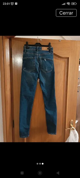 Pantalón vaquero chica XXS