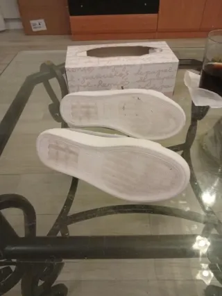 Zapatillas terciopelo estrellas talla 32