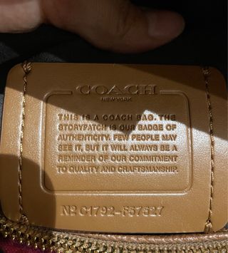 Bolso Coach Piel Marrón