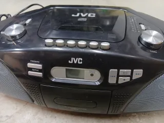 Radio CD Cassette JVC Nero
