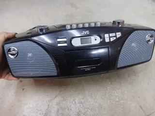 Radio CD Cassette JVC Nero