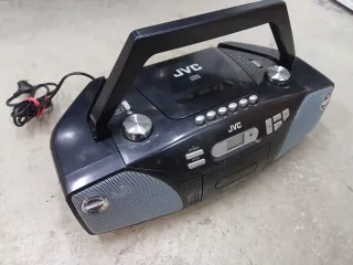Radio CD Cassette JVC Nero