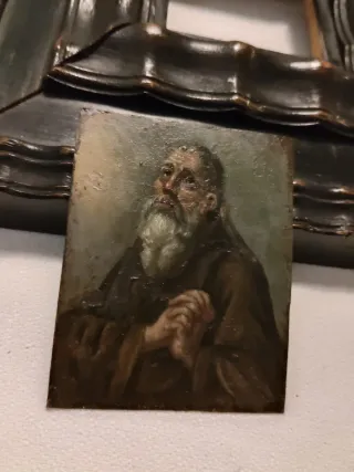 Óleo San Francisco sobre lienzo