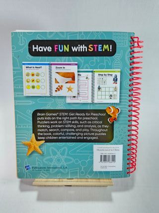 libro Brain Games STEM - Get Ready for Preschool