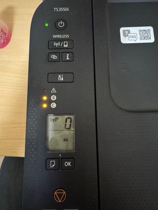 Impresora Canon PIXMA TS3550i Negra