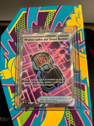 Carta Pokémon Walkie-talkie del Team Rocket
