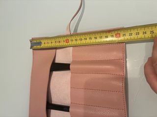 Funda para brochas de maquillaje rosa