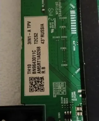 Placa base para TV SAMSUNG BN9643011C Nueva