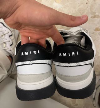 Zapatillas Amiri Blancas y Negras