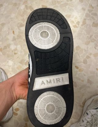 Zapatillas Amiri Blancas y Negras