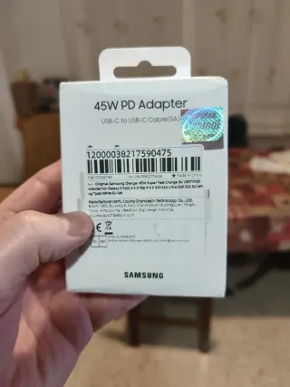 Cargador Samsung 45W PD Precintado