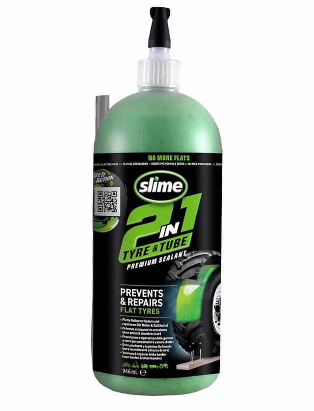 Slime 2 en 1 Sellador Neumáticos y Cámaras