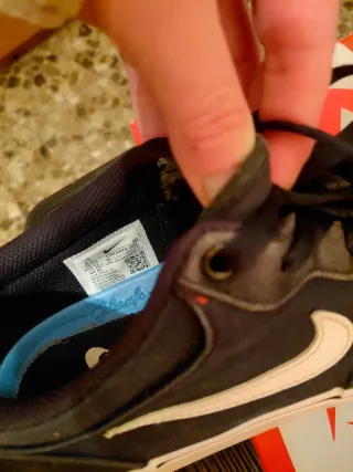 Zapatillas Nike SB Negras y Blancas