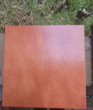 11 m2 Baldosas terracota