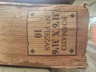 11 m2 Baldosas terracota