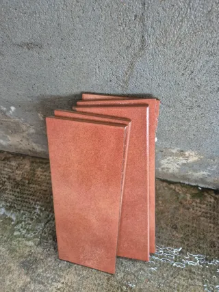 11 m2 Baldosas terracota