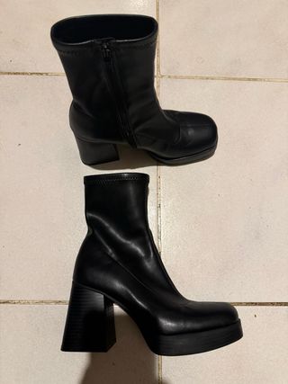 Botines tacón plataforma