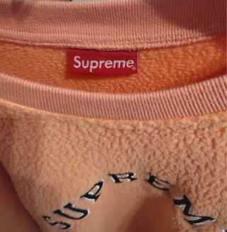 Sudadera Supreme Naranja