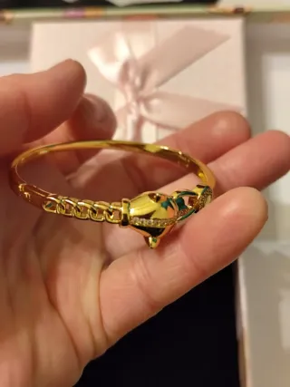 Pulsera chapado en oro 18 k