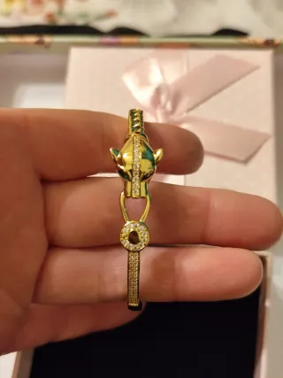 Pulsera chapado en oro 18 k